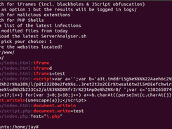 Scanning malicious files