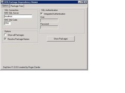 Dependecy Viewer Options