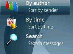 Main screen