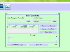 SMS Page
