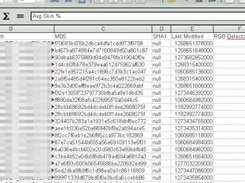 a part of an CSV Report opened in OOCalc