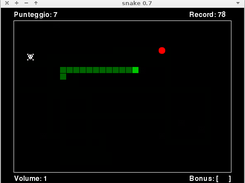 snake pygame Screenshot 1