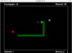 snake pygame Screenshot 2