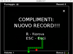 snake pygame Screenshot 5