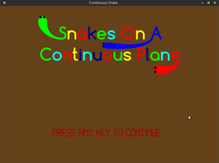 Snakes On A Continuous Plane Screenshot 4