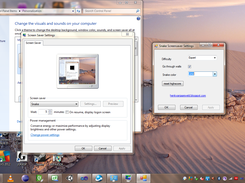 screensaver settings