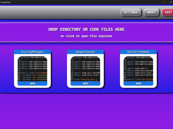 Drag Drop Code Files