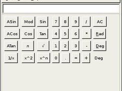 SnapCalc example application running on SNAPPIX