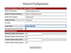 example admin configuration form