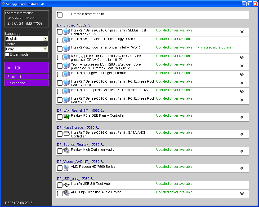 Snappy Driver Installer download | SourceForge.net