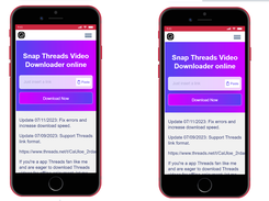 https://snapthreads.net threads video downloader on iphone