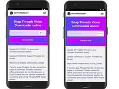 https://snapthreads.net/pt threads video downloader on android phone