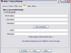 The Post Processing Tab