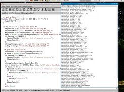 editing code