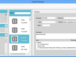 Snippet Manager