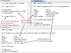 Even for plain text there are lots of usefull features