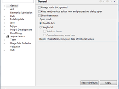 User Preferences