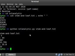 Using snlanalytic.py