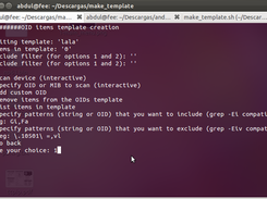 OID template menu