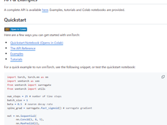 snntorch Screenshot 1
