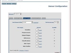 Sensor Configuration