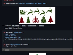 Snowflake HTML Screenshot 1