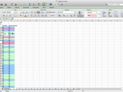 Write regions to Excel including easy to read formatting