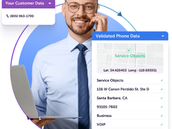 Service Objects Reverse Phone Lookup Screenshot 1