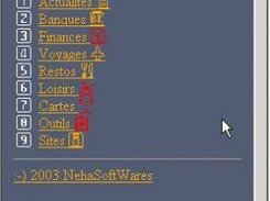 Figure 04 : Main menu, from Internet Explorer