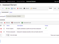 Enterprise assessed detail