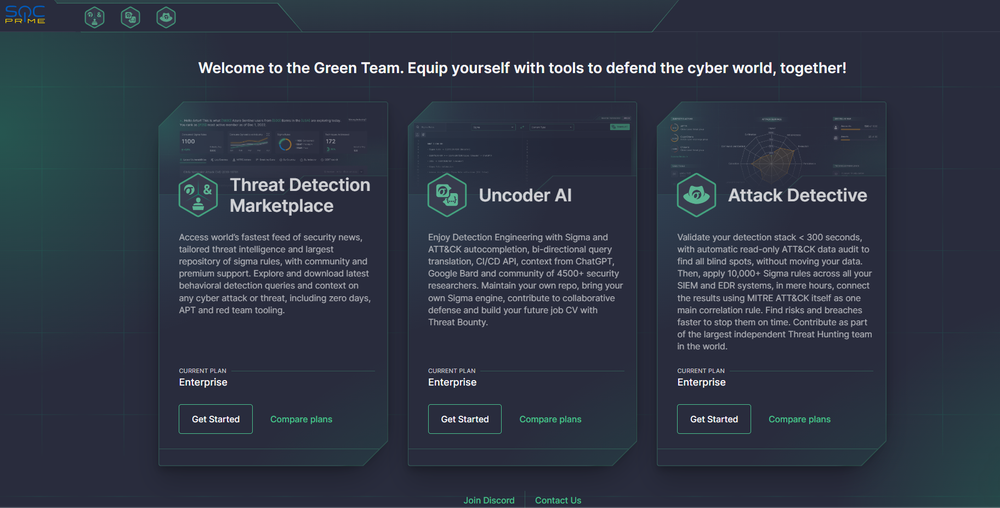 SOC Prime Platform: Choose a tool tailored to your unique cyber defense journey with Threat Detection Marketplace, Uncoder AI, and Attack Detective.