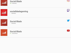 Social Blade Screenshot 1