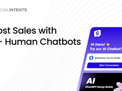 AI Chatbots + Live Chat