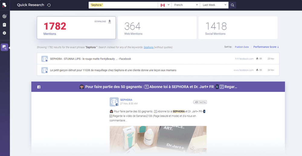 Social Mention Screenshot 1