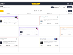 SocialBee calendar