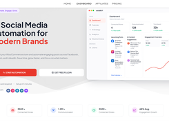 SocialBit is a cloud-based social media automation platform that  allows users to connect their social accounts and publish content  automatically — no installation required.