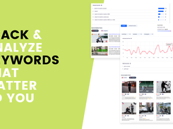 Monitor keywords on Social Media