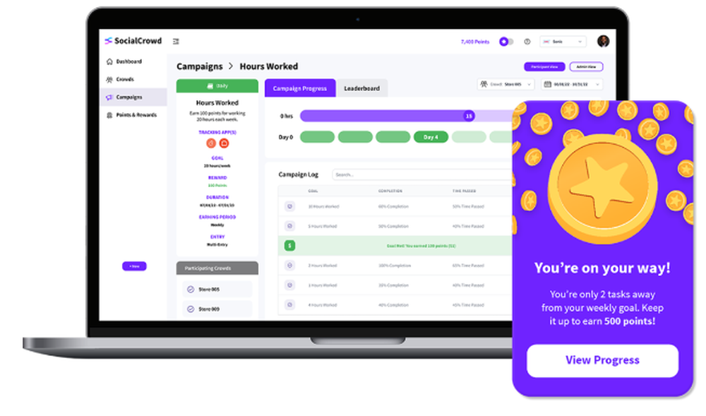 SocialCrowd Screenshot 1