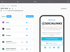 socialinks Screenshot 1