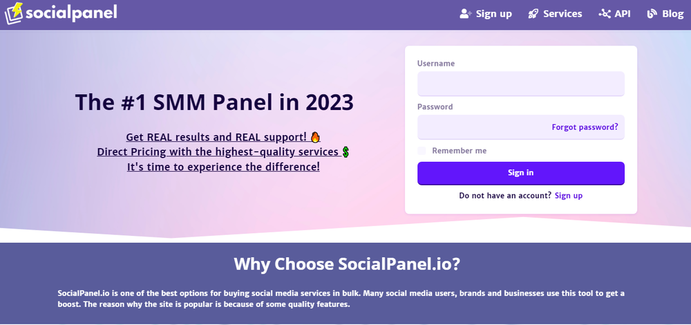 SocialPanel.io Screenshot 1