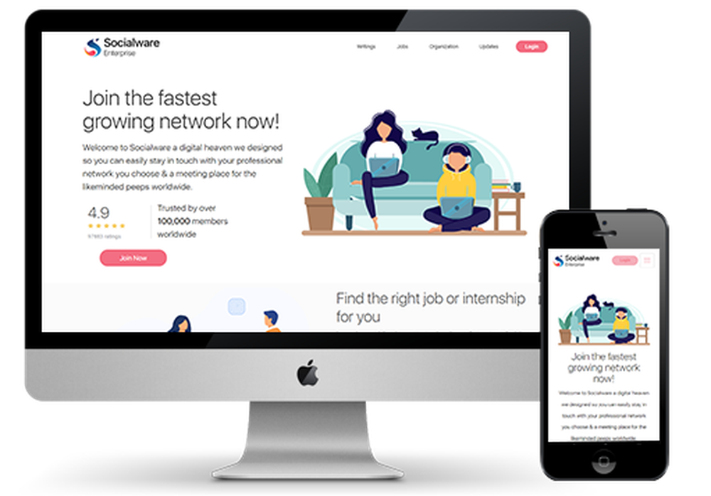 SocialWare Screenshot 1