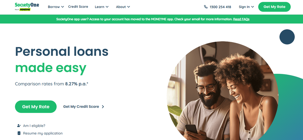 SocietyOne Screenshot 1