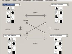 Main Screen of Socionics Calculator