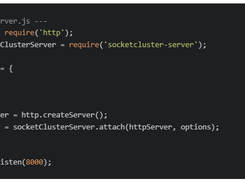SocketCluster Screenshot 1