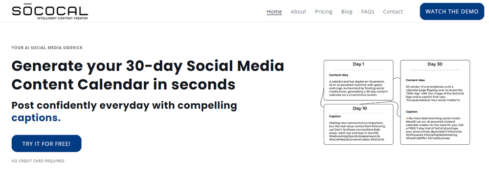 Sococal AI Screenshot 1