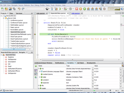 A screenshot of Sodbeans running the Quorum programming language.