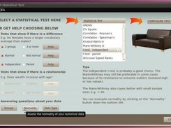 SOFA Statistics Screen Photos 1