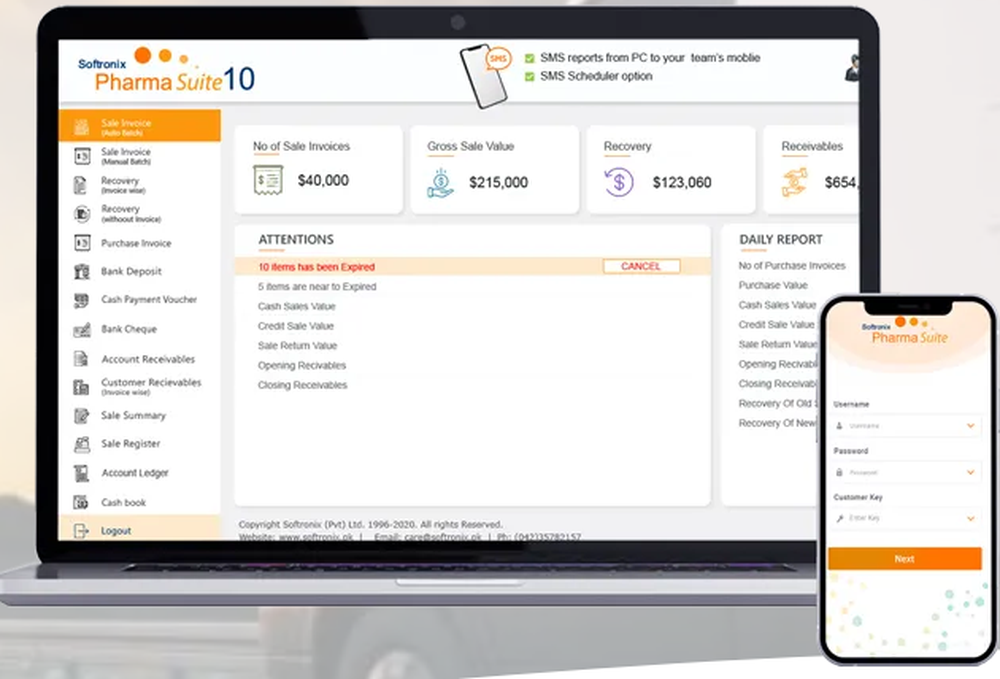 Softronix Pharma Suite Screenshot 1