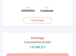 mobile version time registration