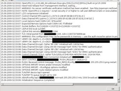 log dialog